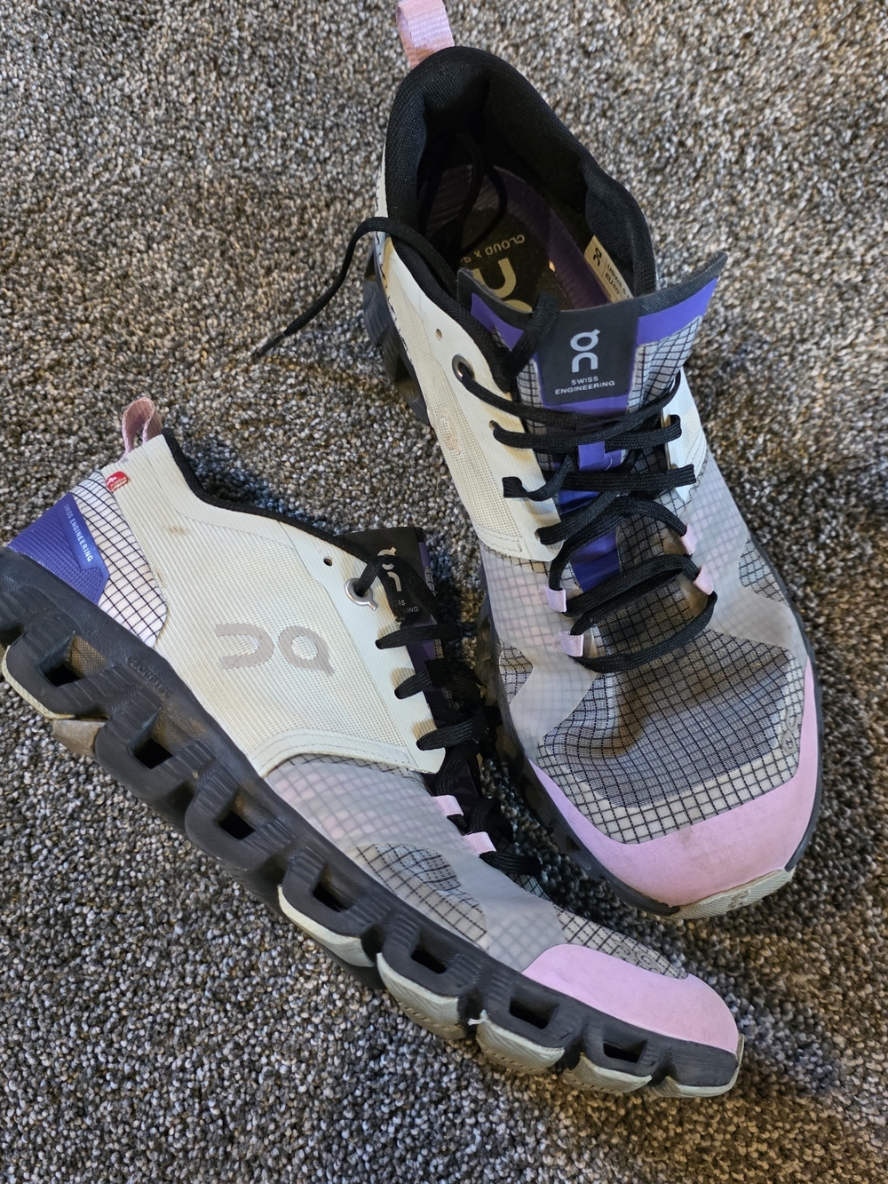 On Cloud X Shift Surf Vapor Running Sneakers Women's Size 8.5
